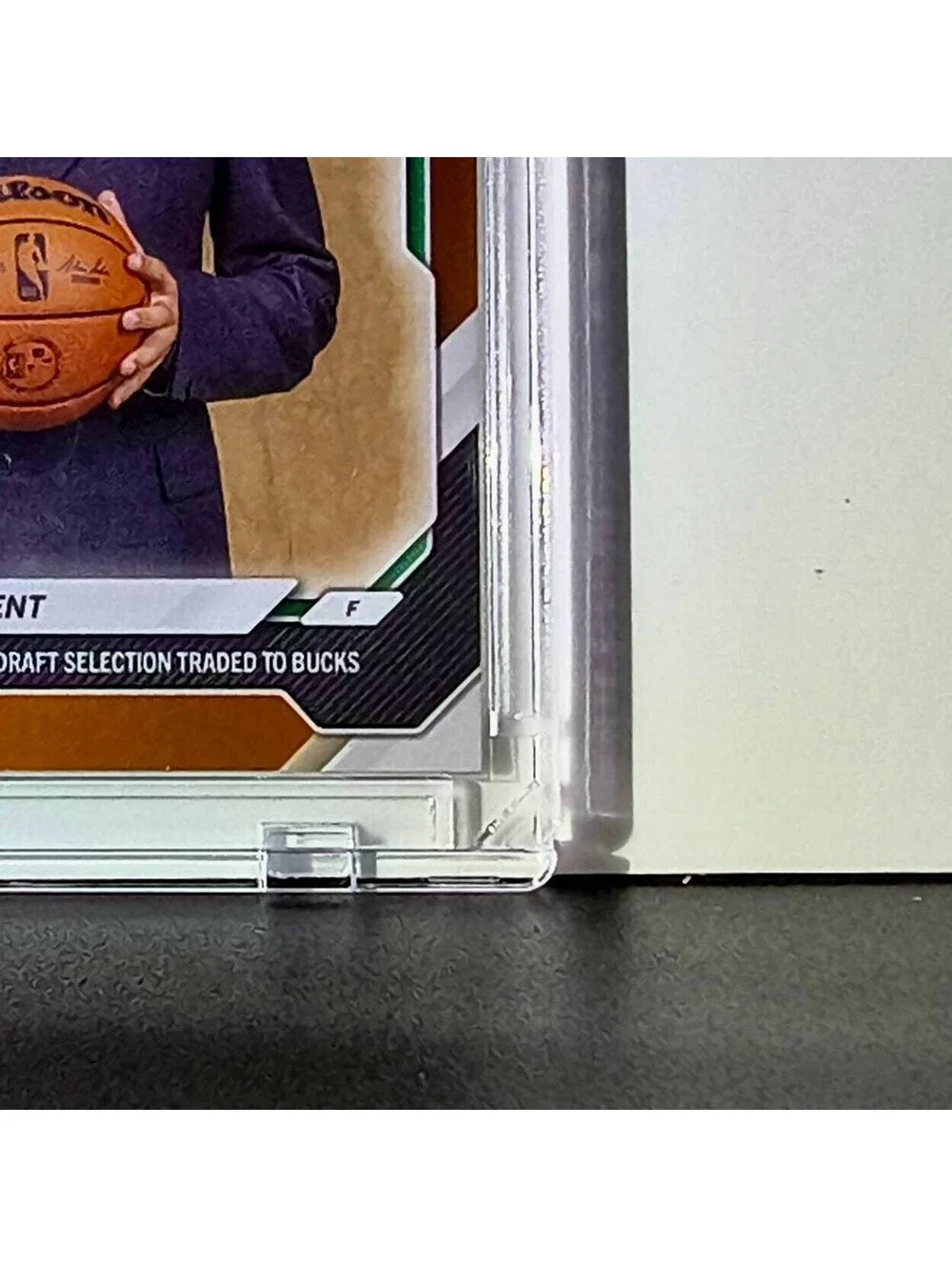 Nate Ament Rookie 2026-27 Topps NBA Draft Orange Foil 11/25 Card Milwaukee Bucks